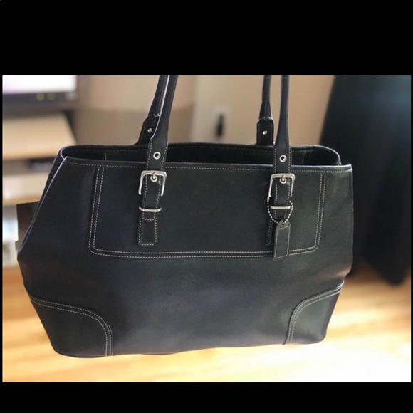 coach soft leather handbags